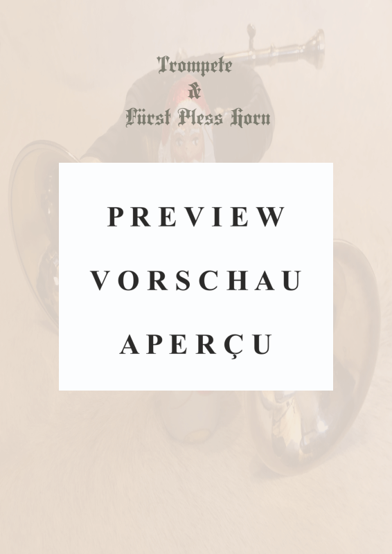 gallery: Stille Nacht, , Duett für Trompete in B und Pless Horn/Trompete in B