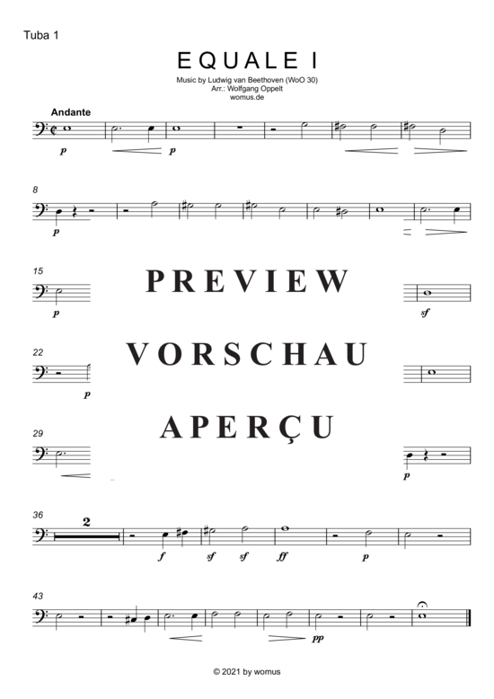 Product gallery: Page 12 of 15 Drei Equale , , (Tuba Quartett EETT)