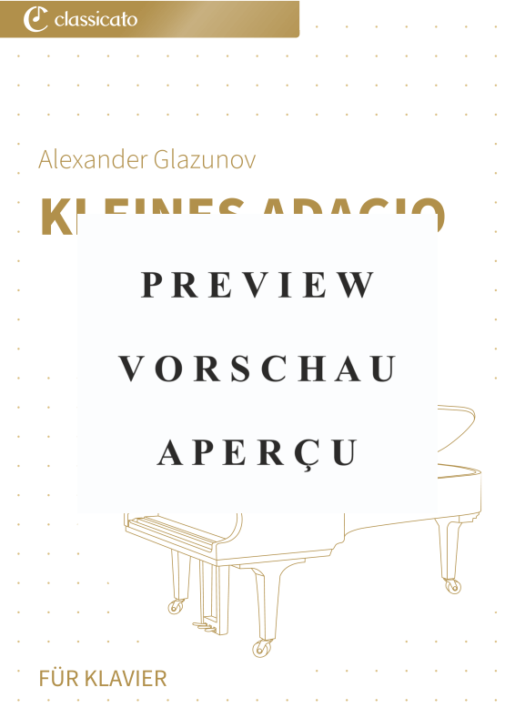 gallery: Kleines Adagio - Vereinfachte Fassung, , (piano solo)