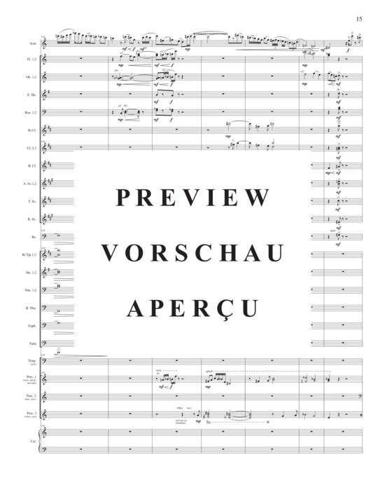 Product gallery: Page 19 of 21 Vibrant Horizons , , (Flute and Concert Band - Complete Set)