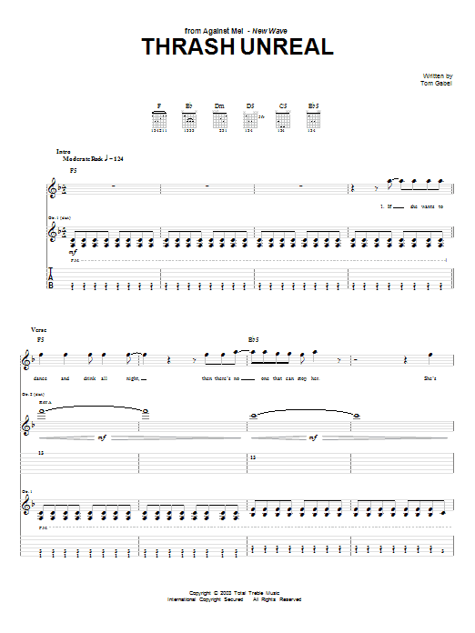 Product gallery: Page 1 of 1 Thrash Unreal, Against Me!