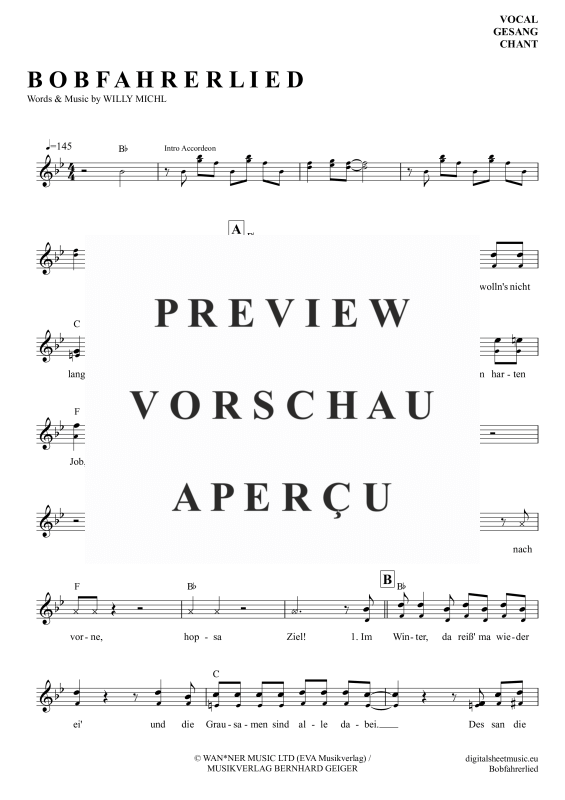 gallery: Bobfahrer-Lied, Buam, Troglauer, Gesang