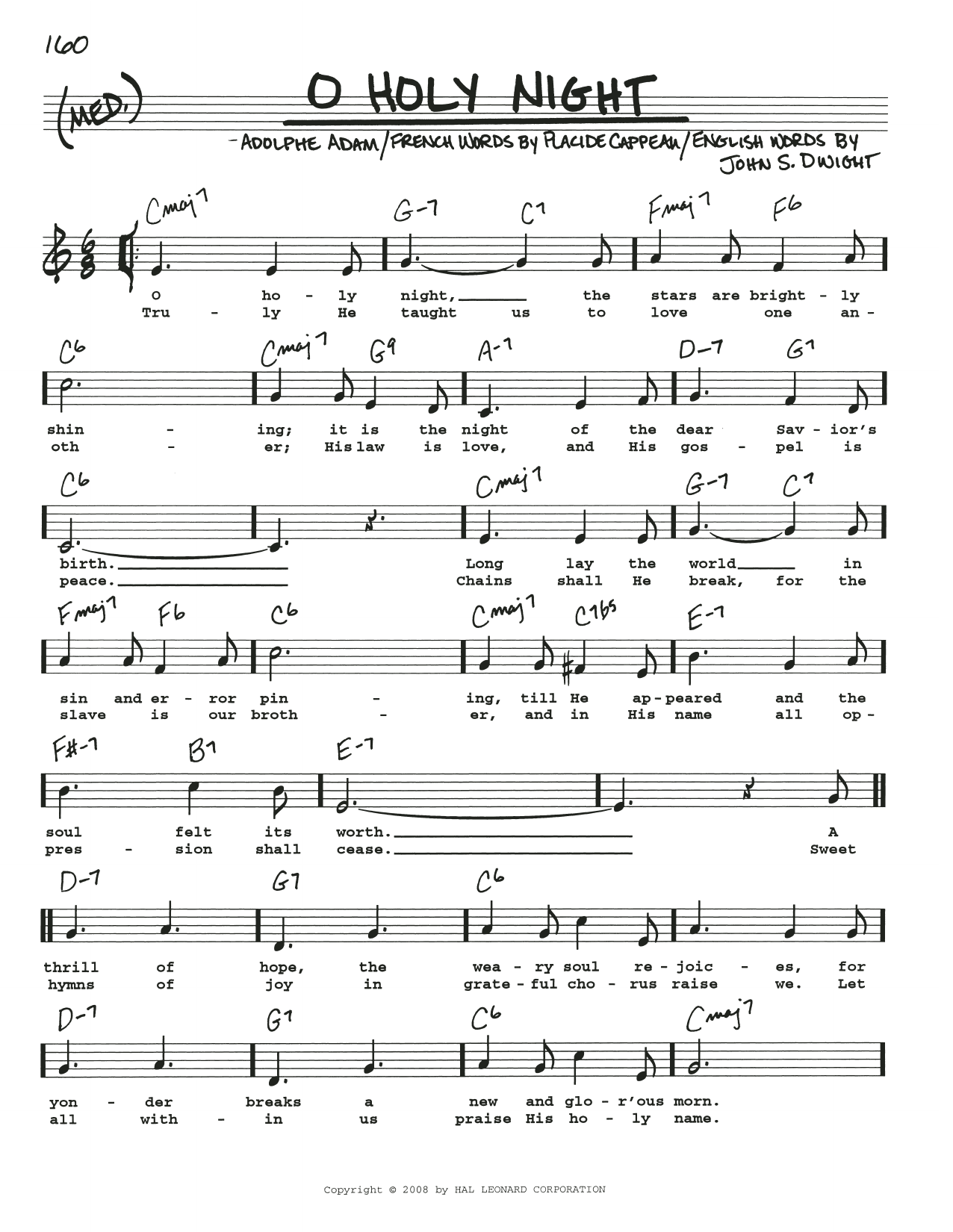 Product gallery: Page 1 of 1 O Holy Night, Adolphe Adam