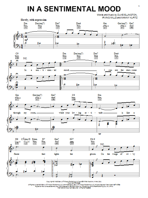 Produktbild zu: In A Sentimental Mood