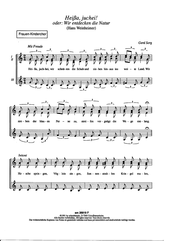 Product picture to: Heißa, juchei! Gerd Sorg