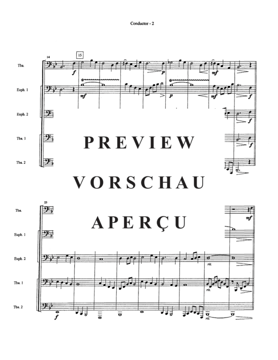 Product gallery: Page 4 of 16 Theme and Variations , , (Tuba Quartett EETT + Tuba Solo)