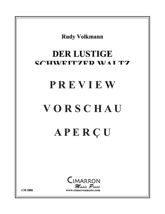 Produktgalerie: Seite 2 von 19 Der Lustige Schweizer Walzer , , (Blechbläserquintett)