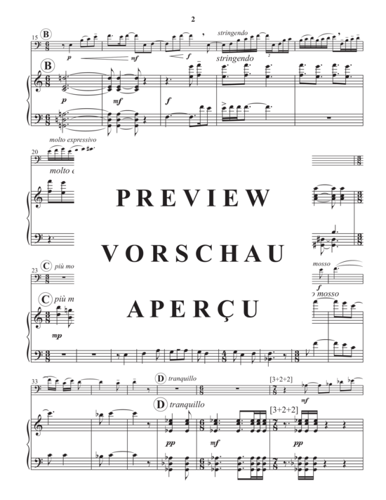 Product gallery: Page 4 of 21 Serenade for Euphonium , , (euphonium + piano)