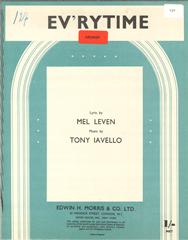 cover: Ev'rytime, Tony Iavello