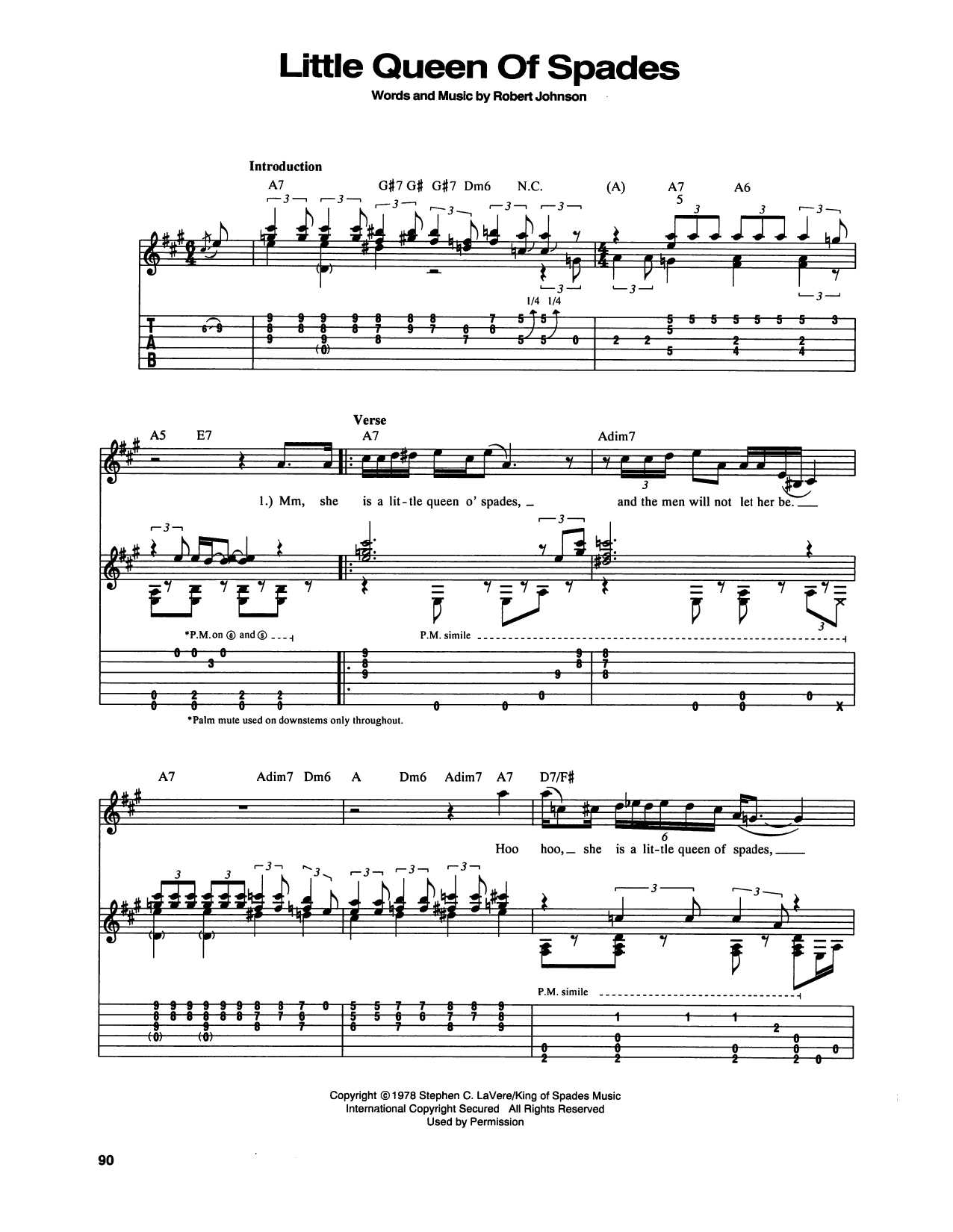 Produktgalerie: Seite 1 von 1 Little Queen Of Spades, Robert Johnson, Gitarre