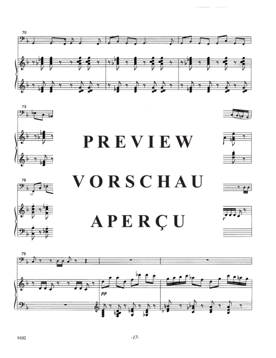 Product gallery: Page 19 of 21 Three Songs for Tuba , , (tuba + piano)