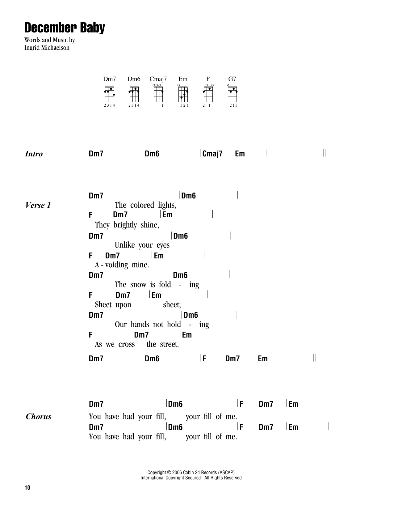Product gallery: Page 1 of 1 December Baby, Ingrid Michaelson