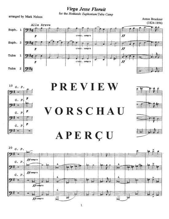 gallery: Virga Jesse Floruit , , (Tuba Quartett EETT)