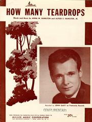 cover: How Many Teardrops, John Gary