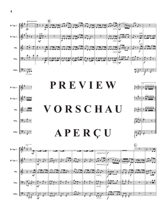 Produktgalerie: Seite 5 von 17 Wilhelm Tell Ouvertüre , , (Blechbläserquintett)