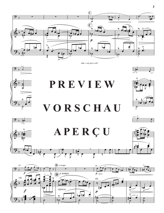 Product gallery: Page 4 of 21 Three Pieces , , (tuba + piano)