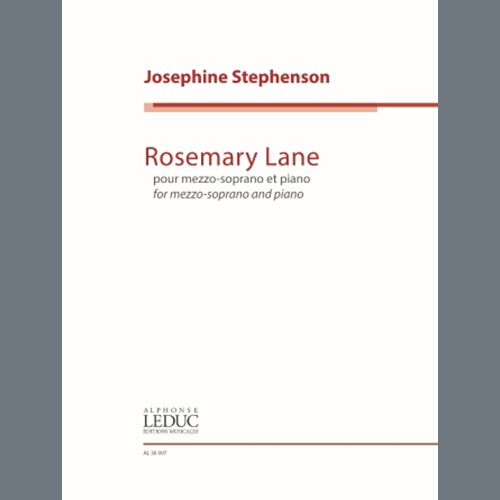 cover: Rosemary Lane, Josephine Stephenson