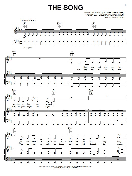 Produktbild zu: The Song