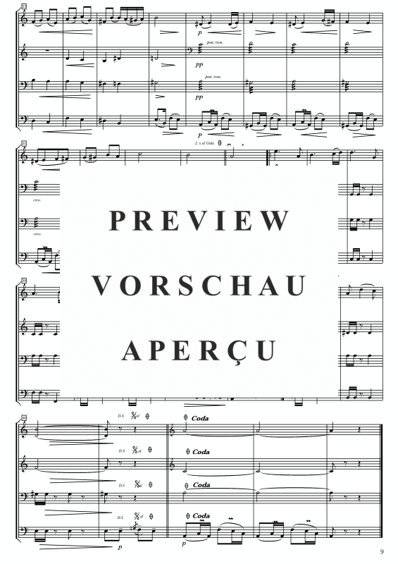 gallery: Tango Basso, , Double Bass Quartet - Score