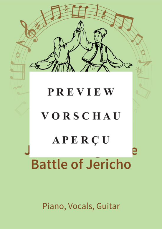 Product gallery: Page 2 of 5 Joshua Fought the Battle of Jericho , , (vocals + piano, guitar)