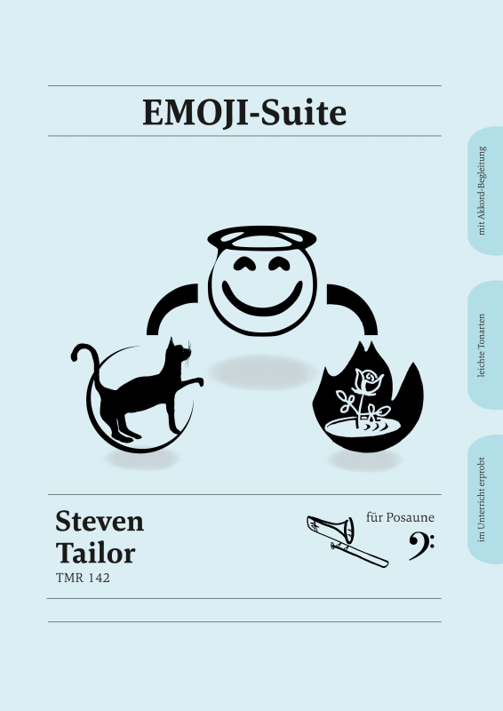 Product picture to: Die Emoji-Suite - Smileys als Melodien für TenorposauneSteven Tailor