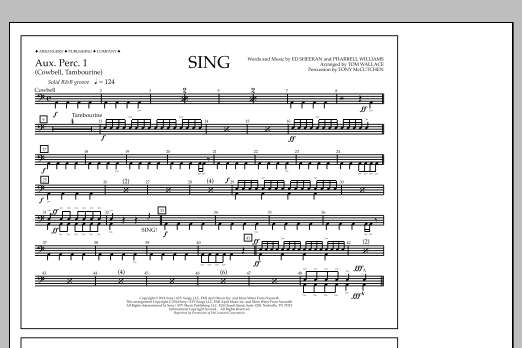 Product picture to: Sing - Aux. Perc. 1