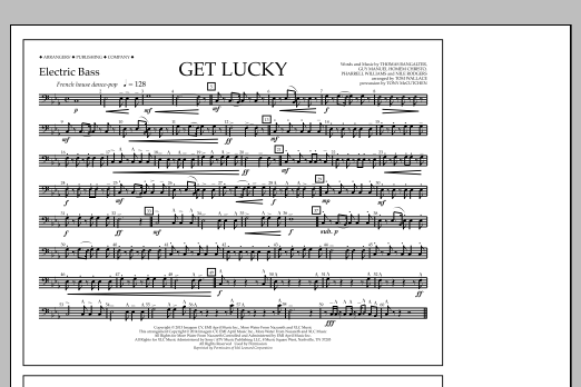 Produktbild zu:  Get Lucky - Electric Bass - Tom Wallace