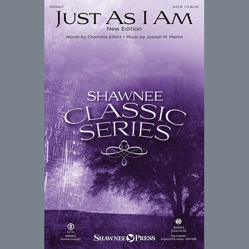 cover: Just As I Am, Joseph M. Martin, Chor