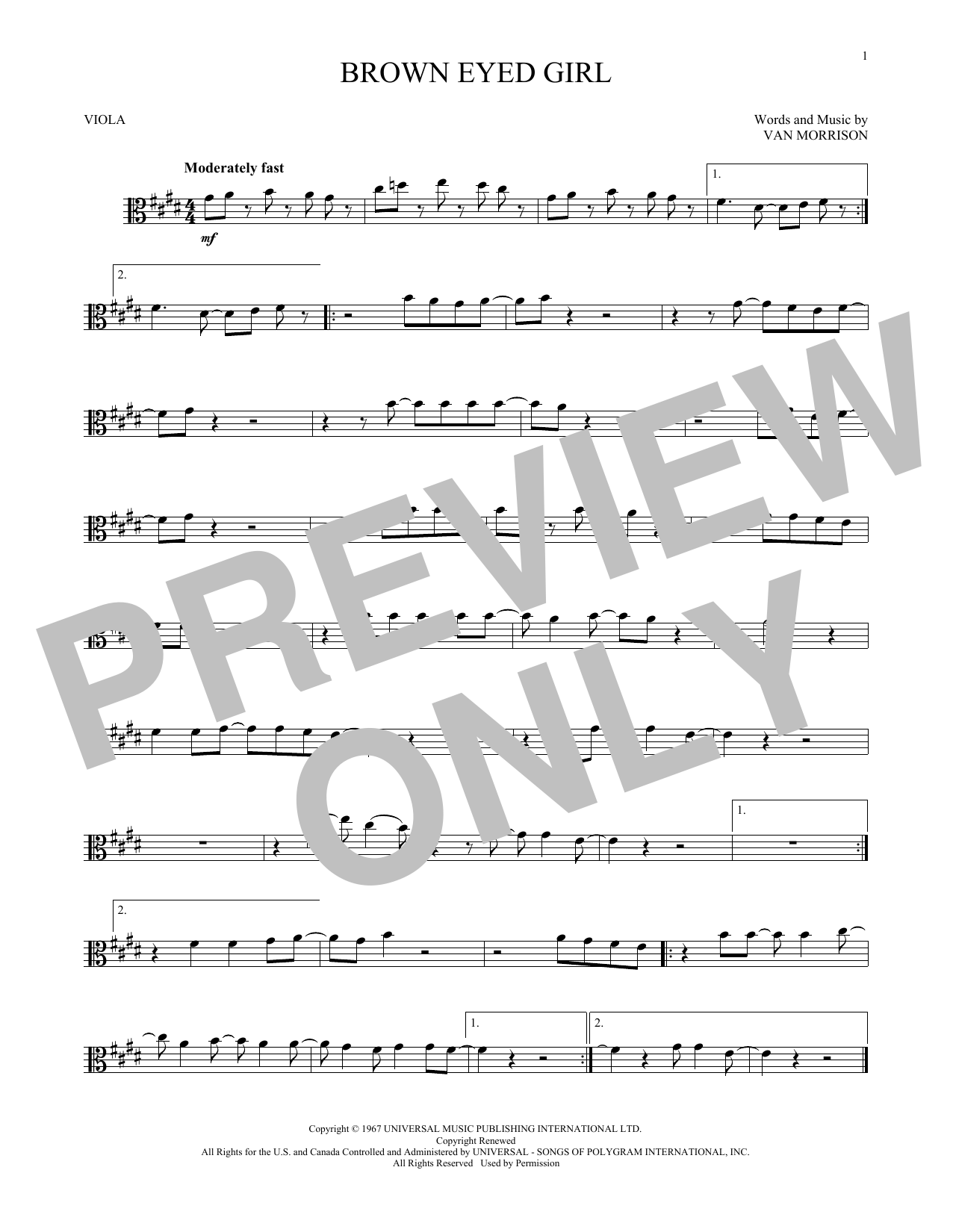 Product gallery: Page 1 of 1 Brown Eyed Girl, Van Morrison