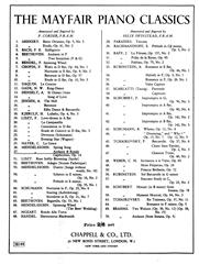 cover: Andante & Rondo, Felix Mendelssohn