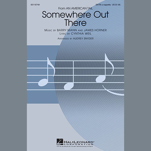 cover: Somewhere Out There (from An American Tail) (arr. Audrey Snyder), Linda Ronstadt & James Ingram, Chor