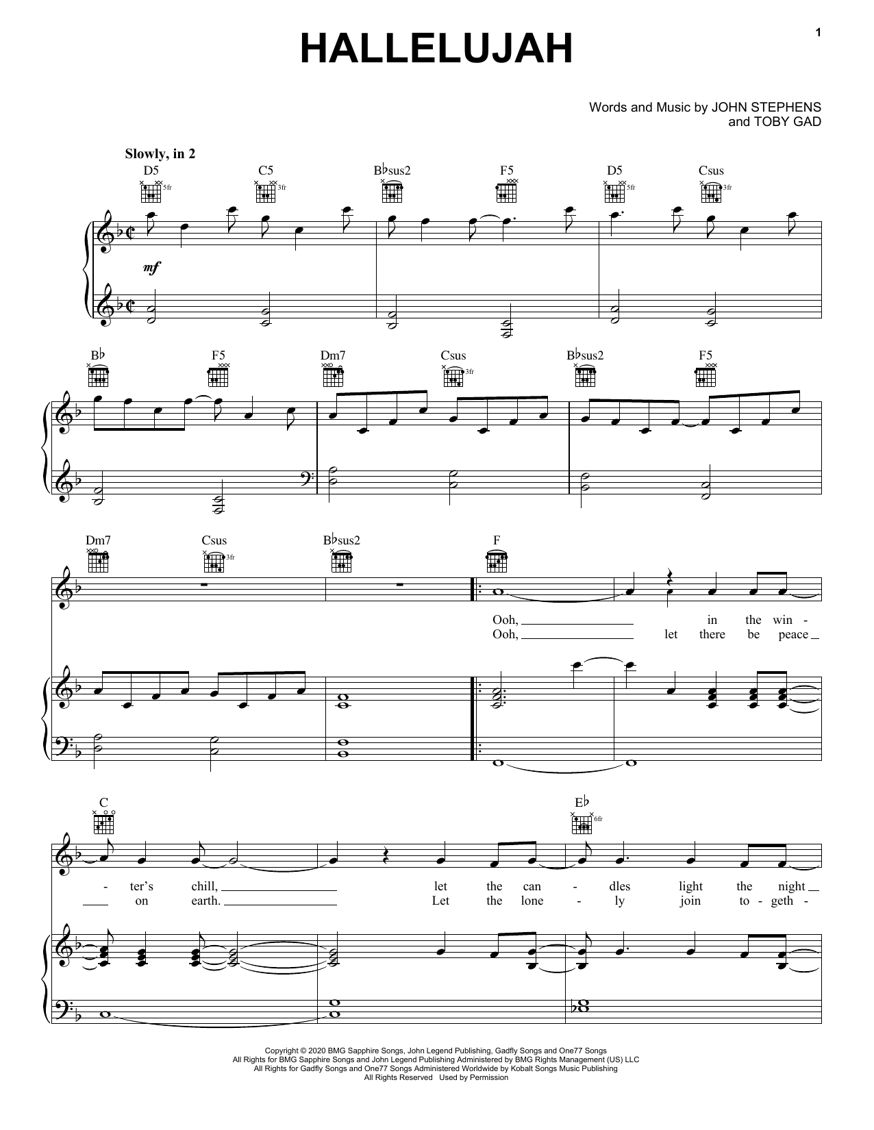 Produktbild zu: Hallelujah