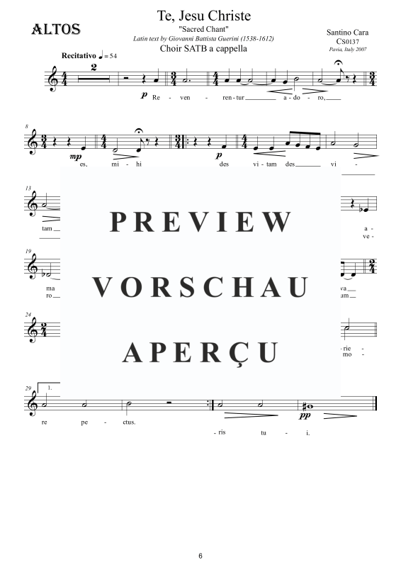 Produktgalerie: Seite 7 von 9 Te, Jesu Christe - Sacred Chant, , Gemischter Chor