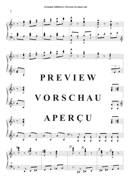 Product gallery: Page 5 of 60 Parisiana , , Piano Solo