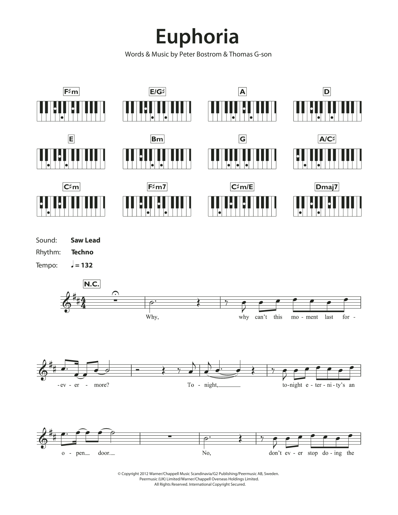 Produktbild zu:  Euphoria - Loreen