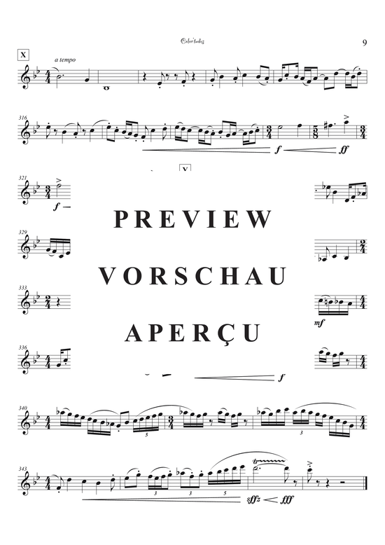 Product gallery: Page 42 of 44 Color´tudes - Five Attitudinal Colors , , (bass clarinet + piano)