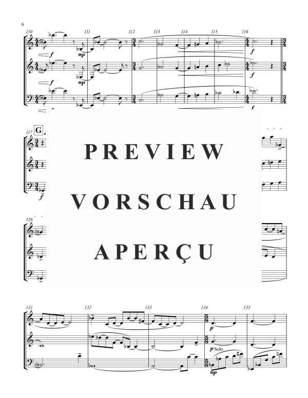 Produktgalerie: Seite 9 von 11 Whimsies, , (Blechbläser Trio Trompete in C, Horn in F + Posaune)