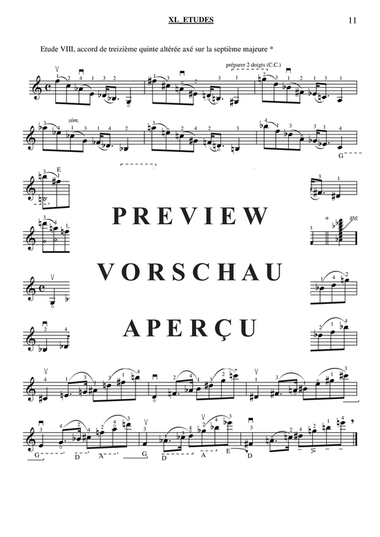 gallery: 40 Études for Violin , , (Geige Solo)