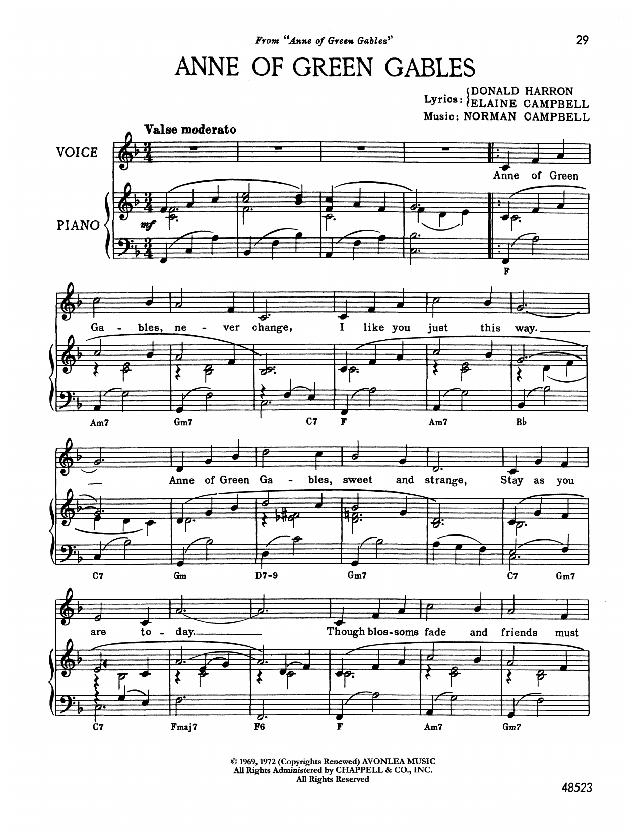 Produktbild zu: Anne Of Green Gables (from Anne Of Green Gables)