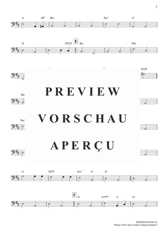 gallery: Wann wird’s mal wieder richtig Sommer , Carrell, Rudi, E-Bass