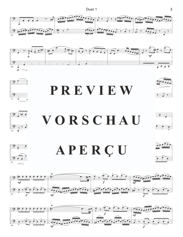 Product gallery: Page 11 of 11 14 Concert Duets for 2 Tubas or Bass Trombones, , (Tuba duet 2x tuba or bass trombone)