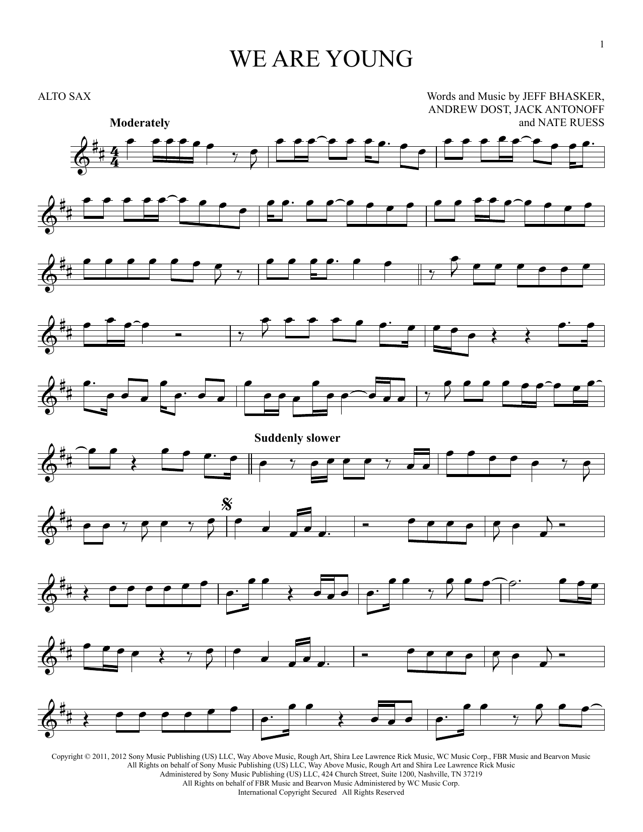 Product gallery: Page 1 of 1 We Are Young, fun. featuring Janelle Monae