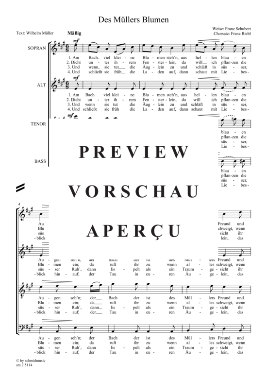 Product gallery: Page 11 of 21 Durch die Natur , , (mixed choir)