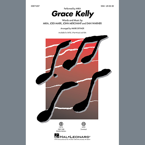 Produktbild zu: Grace Kelly (arr. Mark Brymer)