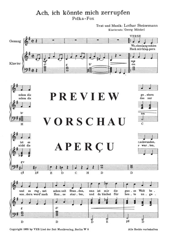 Product gallery: Page 4 of 4 Ach, ich könnte mich zerrupfen , , Piano and Voice
