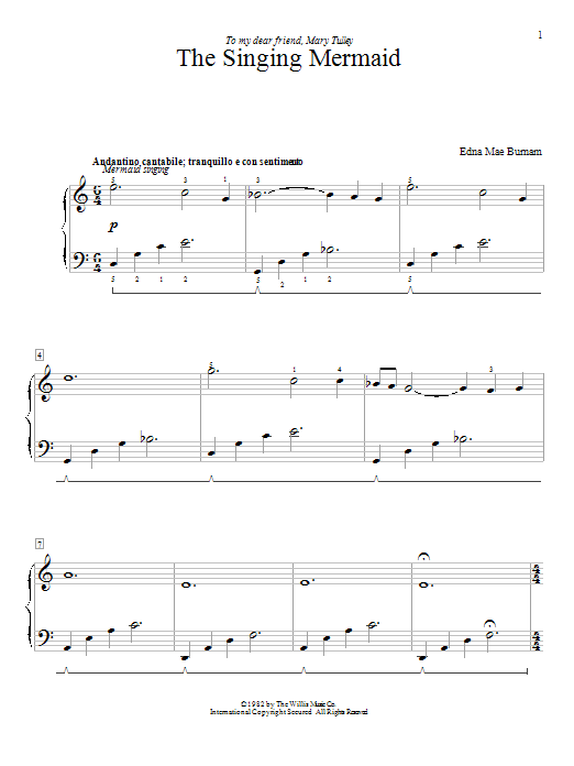 Produktbild zu: The Singing Mermaid