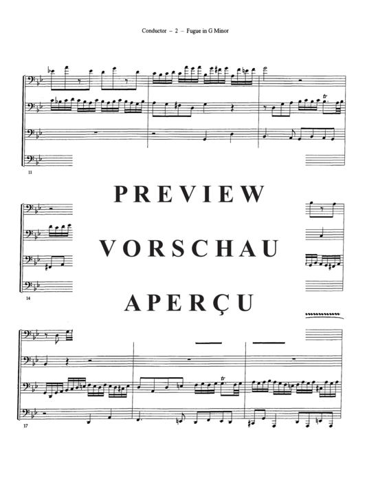 Product gallery: Page 4 of 18 Fugue in G Minor (Little) , ,  (Tuba Quartett EETT)