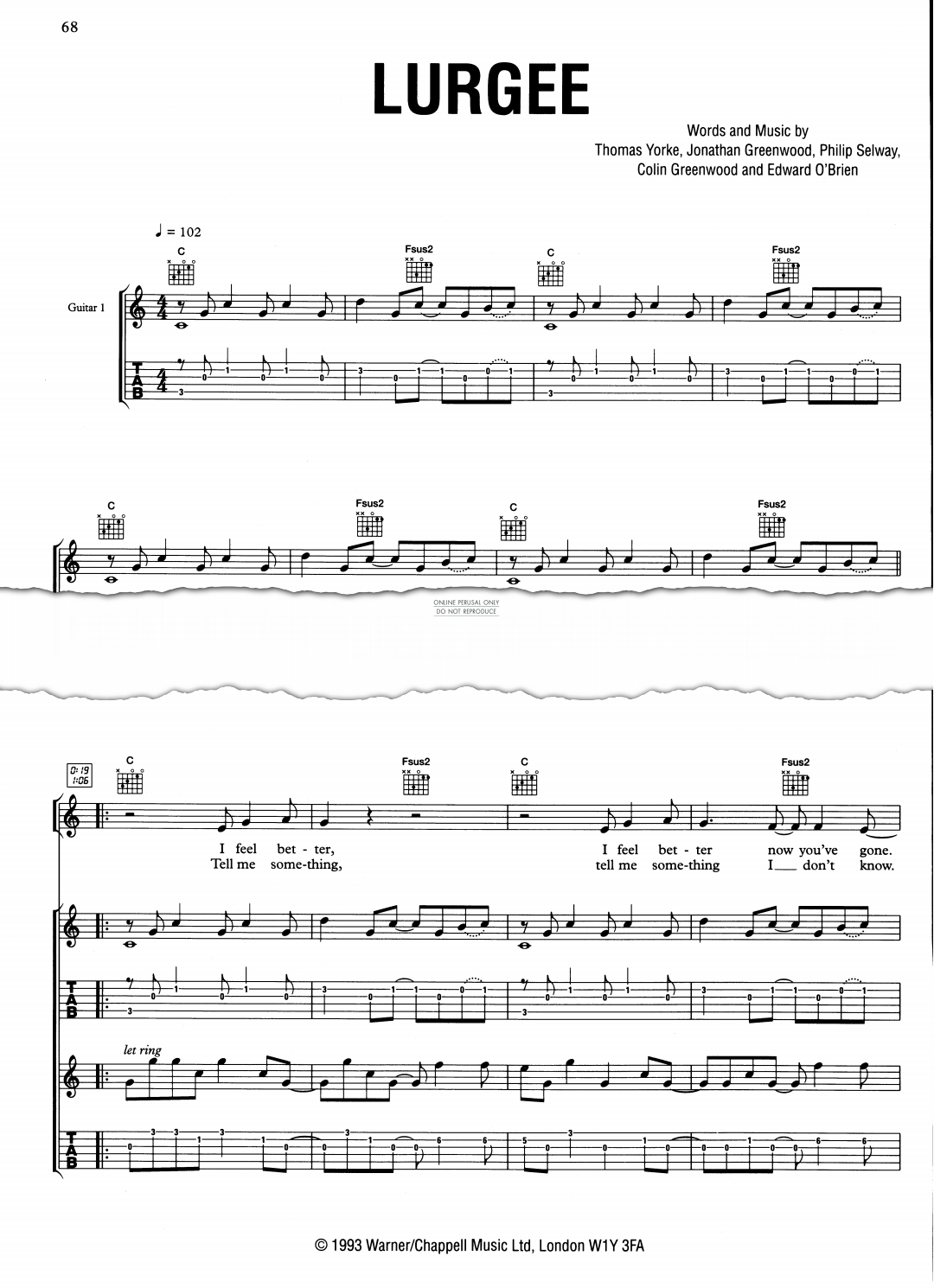 Product gallery: Page 1 of 1 Lurgee, Radiohead