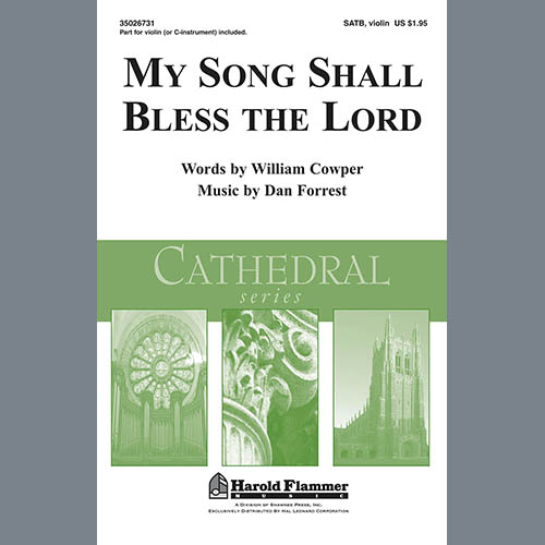 cover: My Song Shall Bless The Lord, Dan Forrest