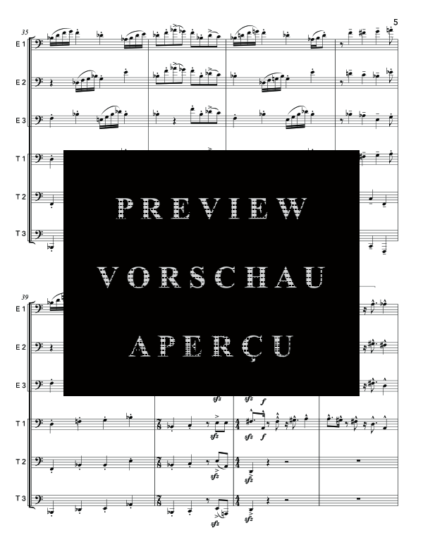 Produktgalerie: Seite 9 von 11 Gobsmacked, , (3x Euphonium 4x Tuba)